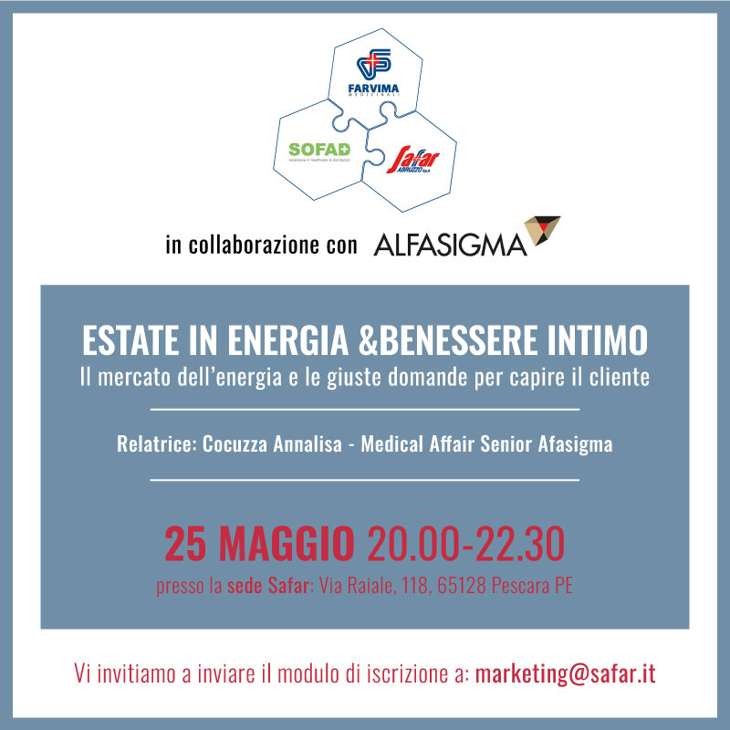 ESTATE IN ENERGIA & BENESSERE INTIMO